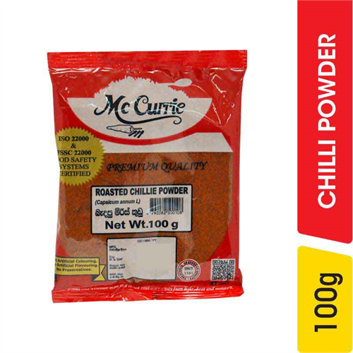 Mc Currie Roasted Chilli Powder - 100.00 g