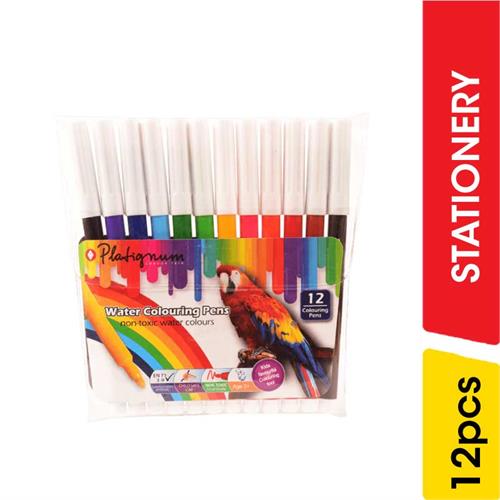 Platignum Water Colouring Pens - 12.00 pcs