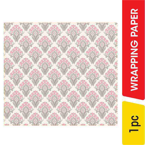 Wrapping Paper Pink Design Print - 1.00 pc