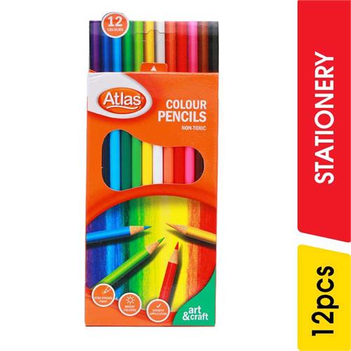 Atlas Colour Pencils - 12.00 pcs