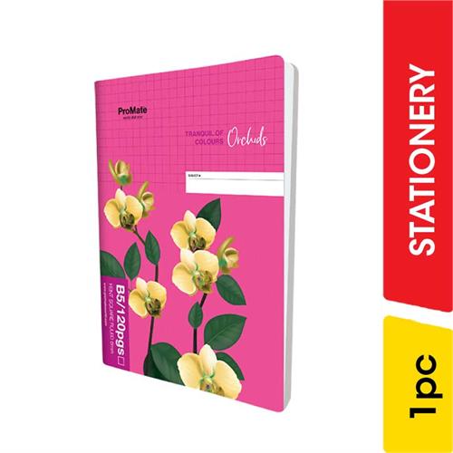 Promate B5 Single Ruled Book,120 Pages - 1.00 pc