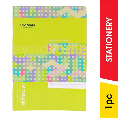 Promate Single Ruled CR Book,120 pages - 1.00 pc