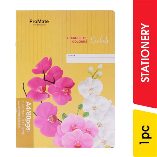 Promate Single Ruled CR Book,80 pages - 1.00 pc
