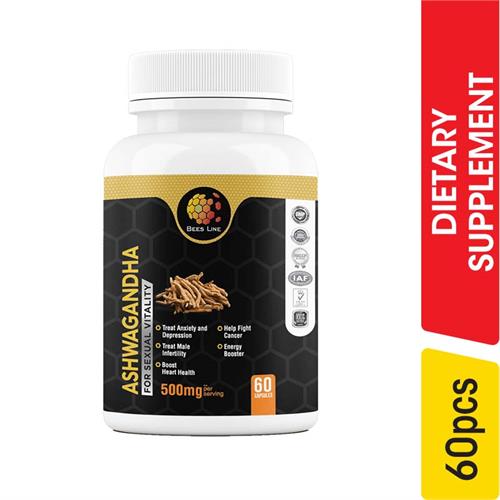 Bees Line Ashwagandha Capsule - 60.00 pcs