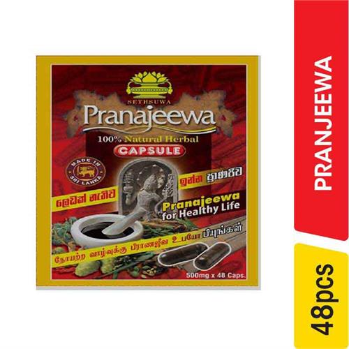 Pranjeewa 500mg Capsules - 48.00 pcs