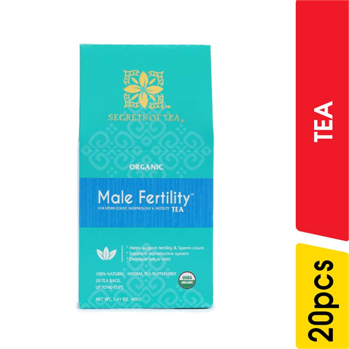 Secrets of Tea Male Fertility Tea Bags - 20.00 pcs