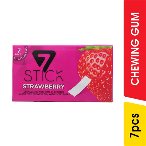 7 Stick Chewing Gum Strawberry - 7.00 pcs