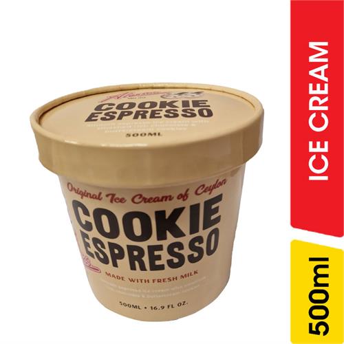 Alerics Cookie Espresso Ice Cream - 500.00 ml