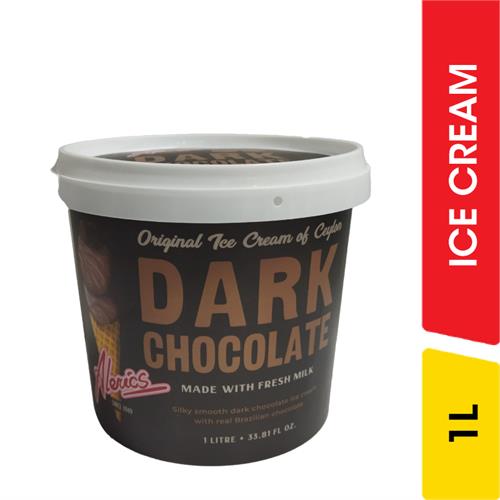 Alerics Dark Chocolate Ice Cream - 1.00 l