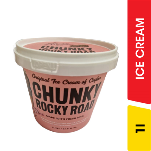 Alerics Rocky Road Ice Cream - 1.00 l