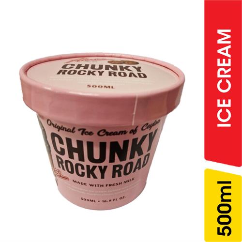 Alerics Rocky Road Ice Cream - 500.00 ml