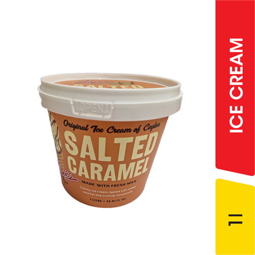 Alerics Salted Caramel & Honeycomb Ice Cream - 1.00 l