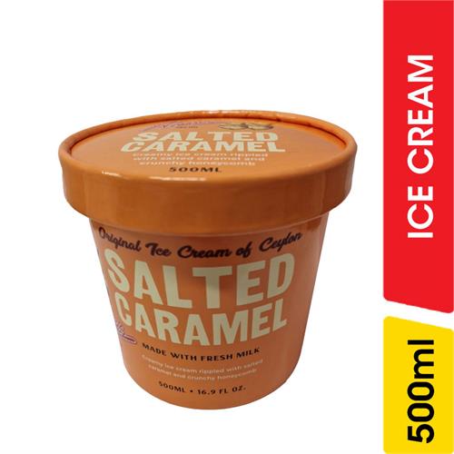 Alerics Salted Caramel & Honeycomb Ice Cream - 500.00 ml