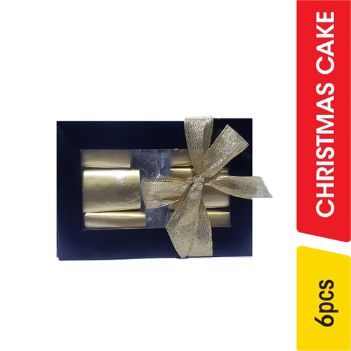 Christmas Cake Pieces (Gold) - 6.00 pcs