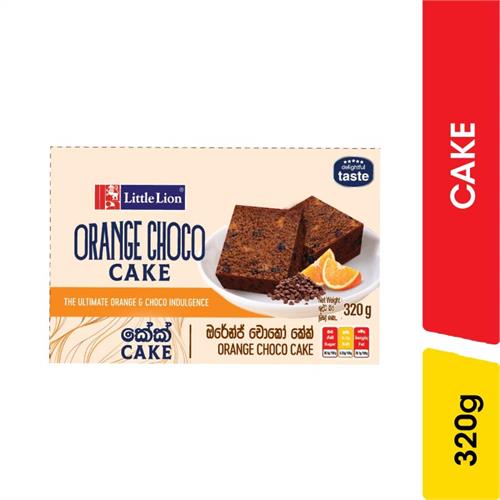 Little Lion Orange Chocolate Cake - 320.00 g