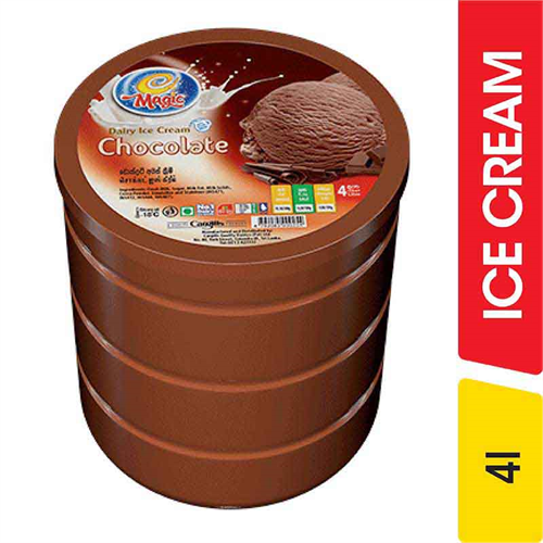 Magic Chocolate Ice Cream - 4.00 l