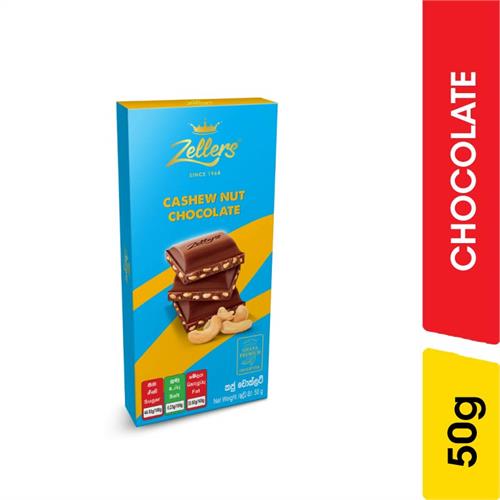 Zellers Cashew Nut Chocolate - 50.00 g