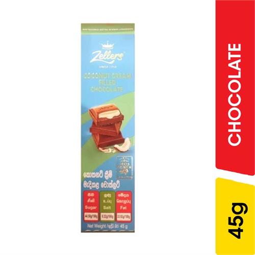 Zellers Coconut Cream Chocolate - 45.00 g