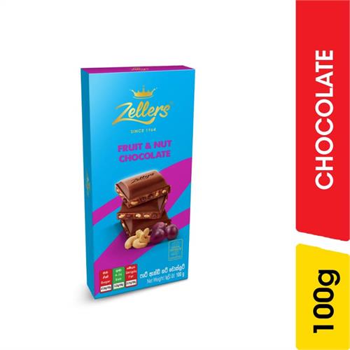 Zellers Fruit and Nut Chocolate - 100.00 g