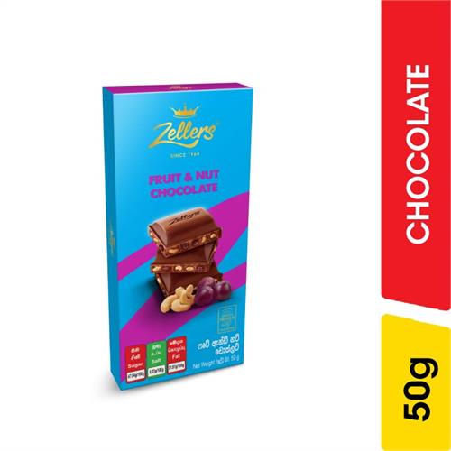 Zellers Fruit and Nut Chocolate - 50.00 g