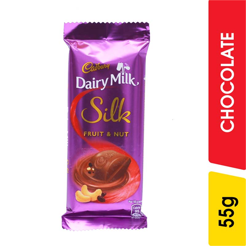 Cadbury Dairy Milk Silk Fruit and Nut Chocolate - 55.00 g