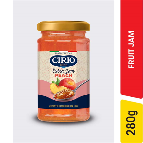 Cirio Extra Jam Peach - 280.00 g