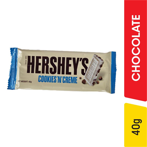 Hershey's Cookies N Creme Chocolate - 40.00 g