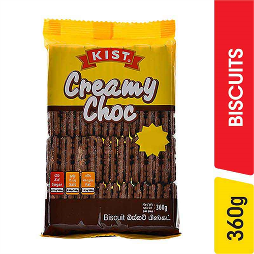 Kist Creamy Choc Biscuits - 360.00 g