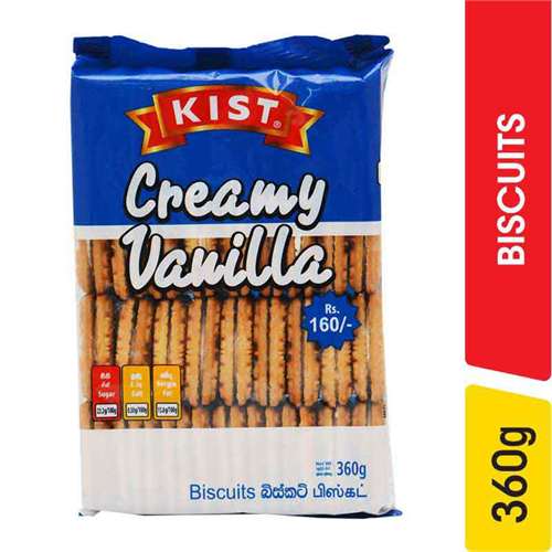 Kist Creamy Vanilla Biscuits - 360.00 g