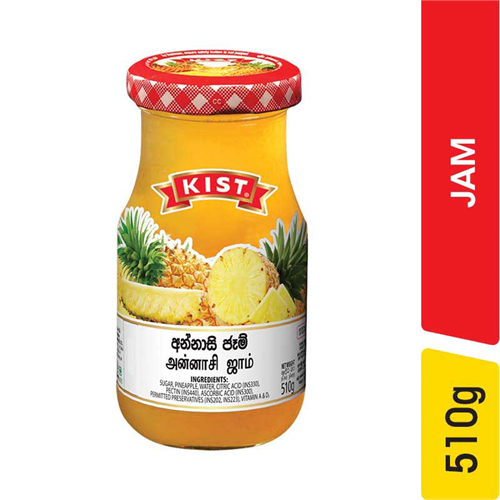 Kist Pineapple Jam with real fruit - 510.00 g