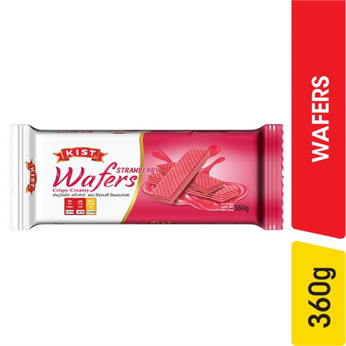 Kist Strawberry Wafers - 360.00 g