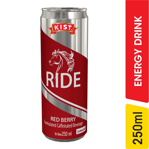 Ride Red Berry Energy Drink - 250.00 ml