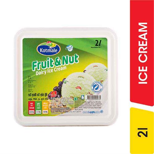 Kotmale Fruit & Nut Ice Cream - 2.00 l
