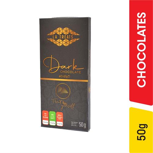 La Treats Dark Chocolate - 50.00 g