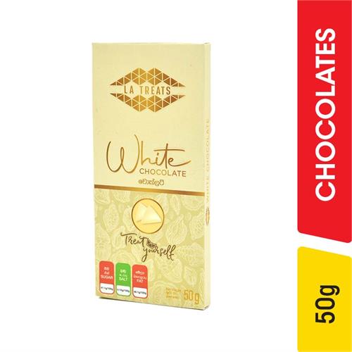 La Treats White Chocolate - 50.00 g