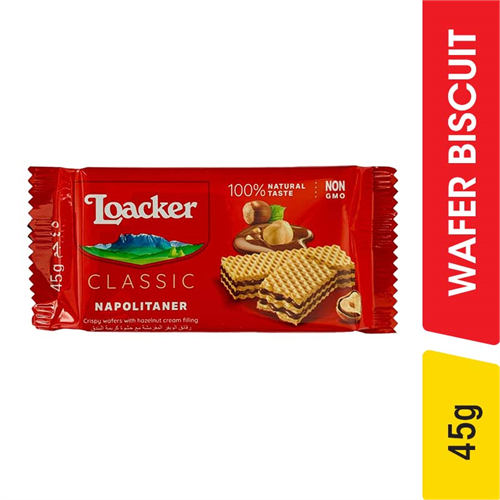 Loacker Classic Napolitaner Wafer Biscuits - 45.00 g