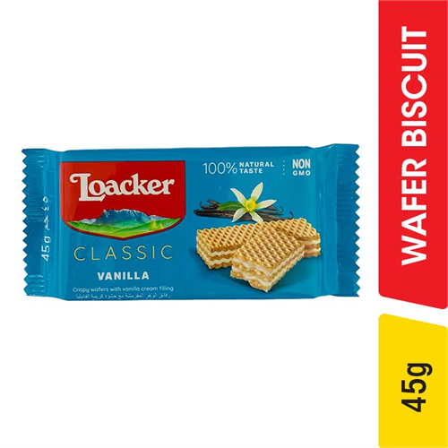 Loacker Classic Vanilla Wafer Biscuits - 45.00 g