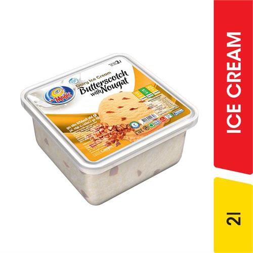 Magic Butterscotch With Nougat Ice Cream - 2.00 l