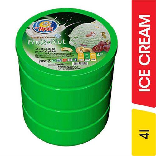 Magic Fruit & Nut Ice Cream - 4.00 l