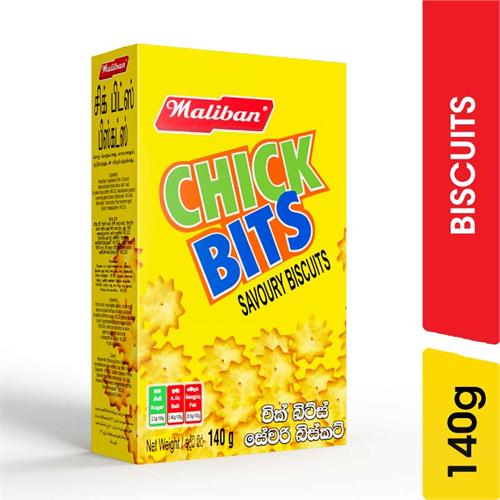 Maliban Chick Bits Savoury Biscuits - 140.00 g