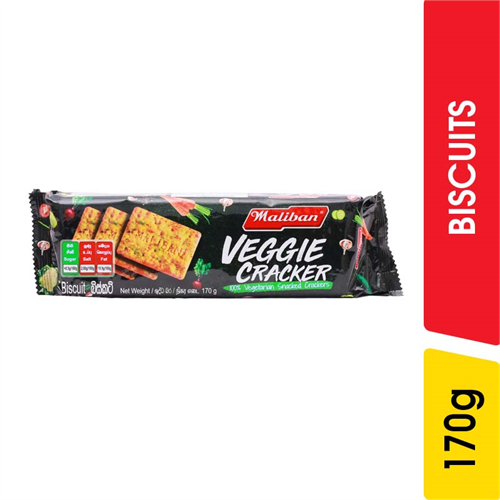 Maliban Veggie Crackers - 170.00 g