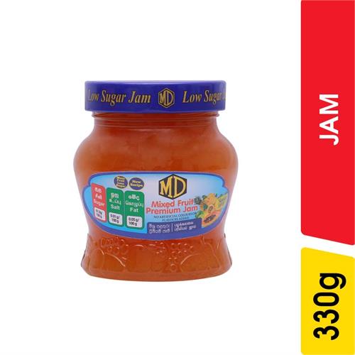 MD Low Sugar Mixed Fruit Jam - 330.00 g