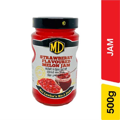 MD Strawberry Flavoured Melon Jam - 500.00 g