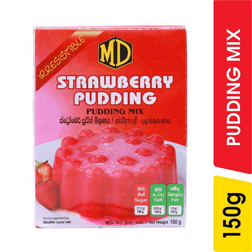 MD Strawberry Pudding Mix - 150.00 g