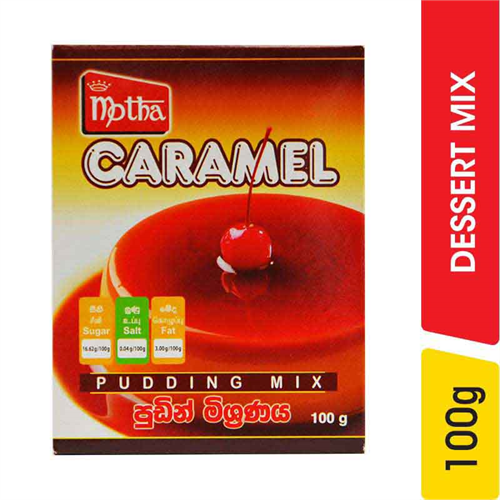 Motha Caramel Pudding Mix - 100.00 g
