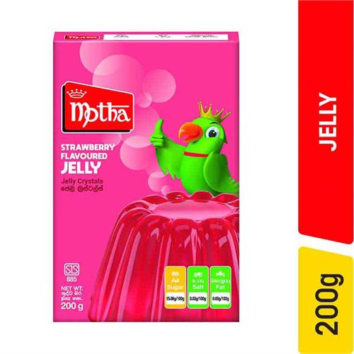 Motha Jelly Strawberry Flavour - 200.00 g