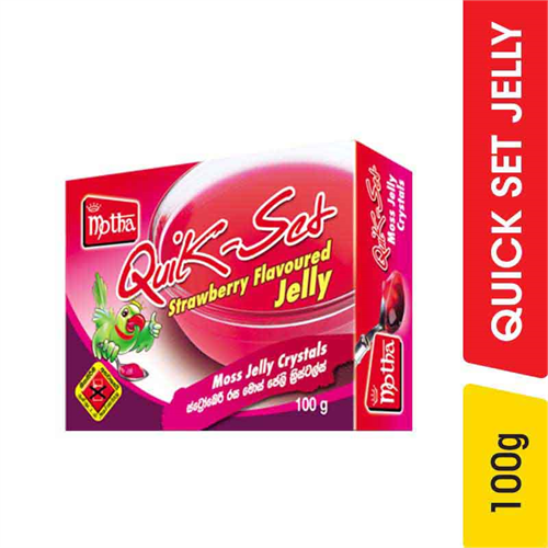 Motha Quick Set Jelly, Strawberry - 100.00 g