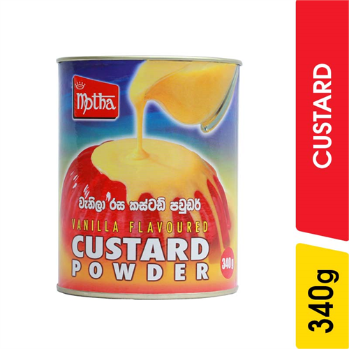 Motha Vanilla Custard Powder - 340.00 g