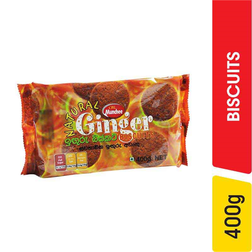 Munchee Ginger Biscuits - 400.00 g