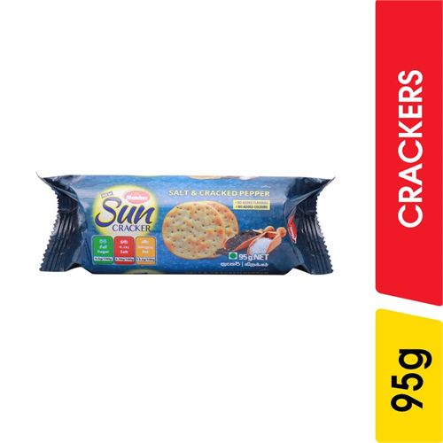 Munchee Sun Cracker Salt and Pepper - 95.00 g